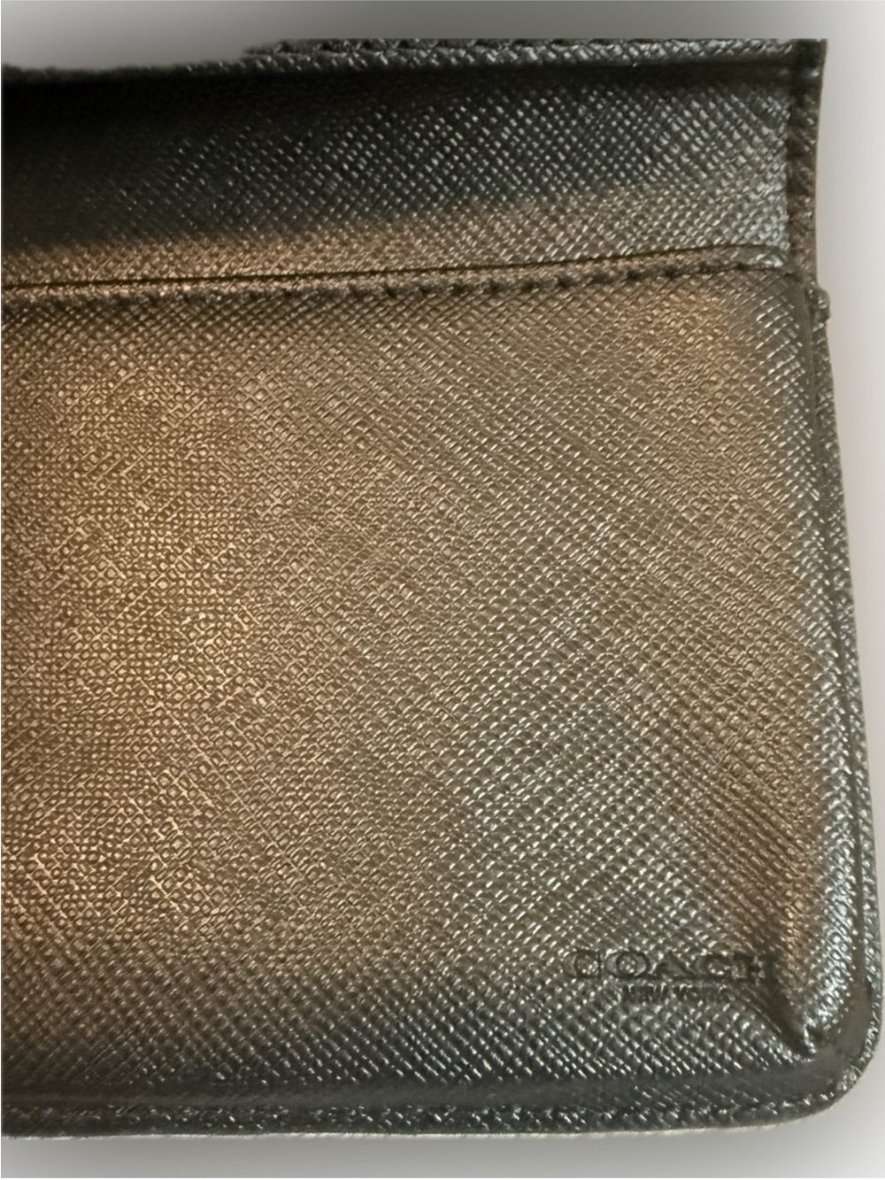 COACH Peyton Ocelot Phone Wallet Case Pouch Wristlet/EUC - Picture 5 of 8